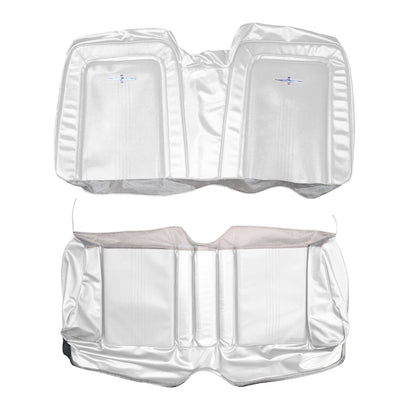 64 CHRYSLER 300/300K CONVERTIBLE REAR UPHOLSTERY - PEARL WHITE