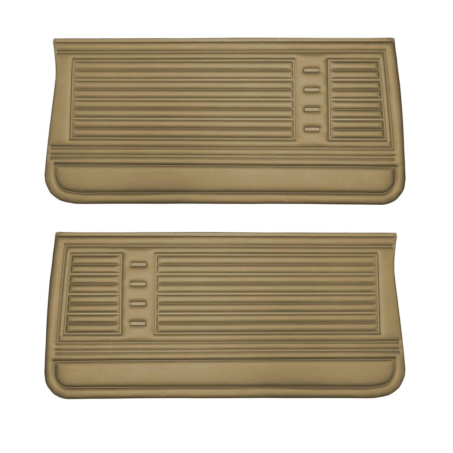 67 CHEVELLE/MALIBU FRONT DOOR PANELS - GOLD
