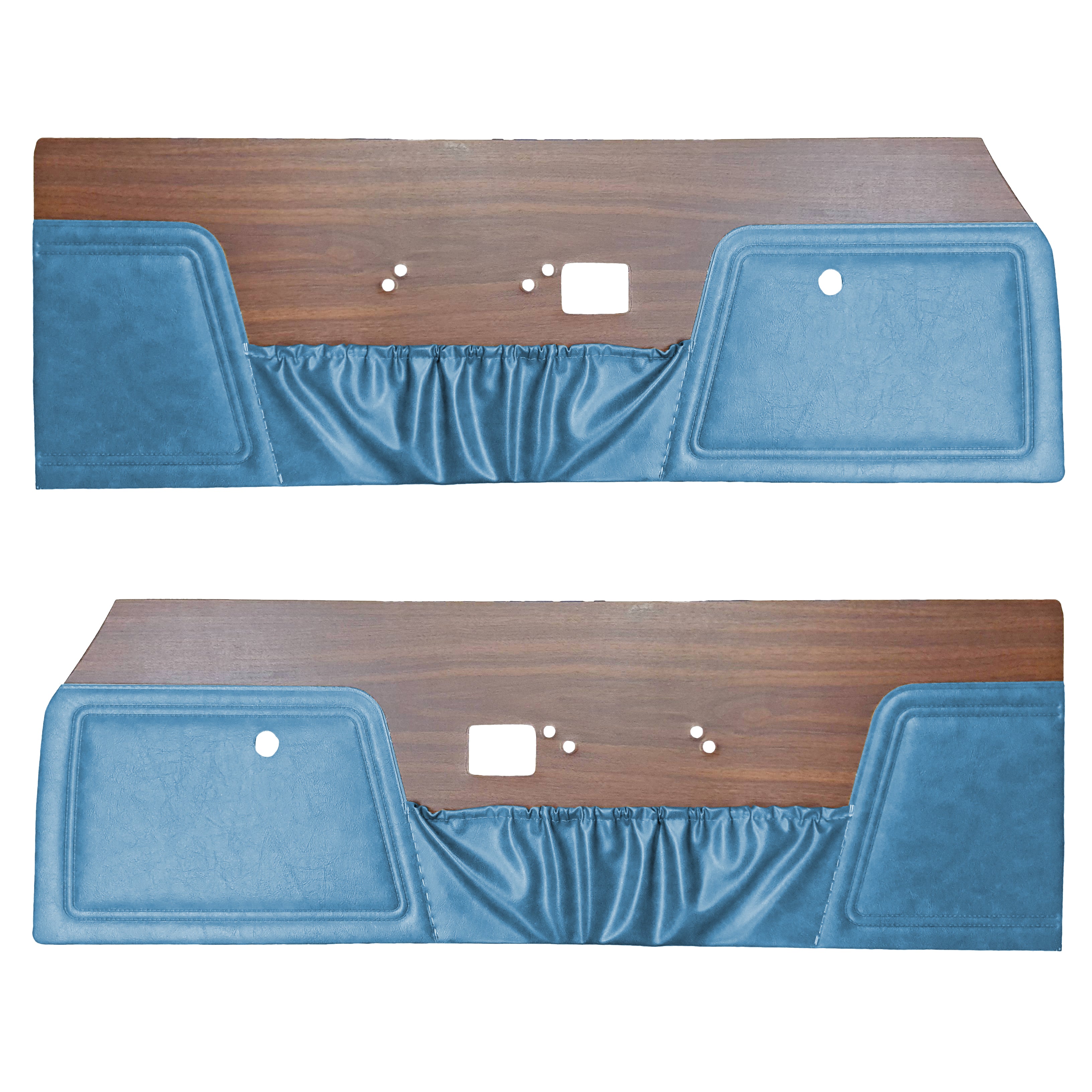 70 Charger Se Door Panels - Bright Blue - Legendary Auto Interiors