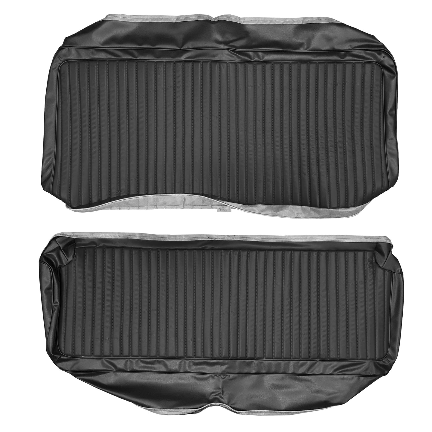 72 DART/DEMON/SCAMP/DUSTER HARDTOP REAR UPHOLSTERY - BLACK
