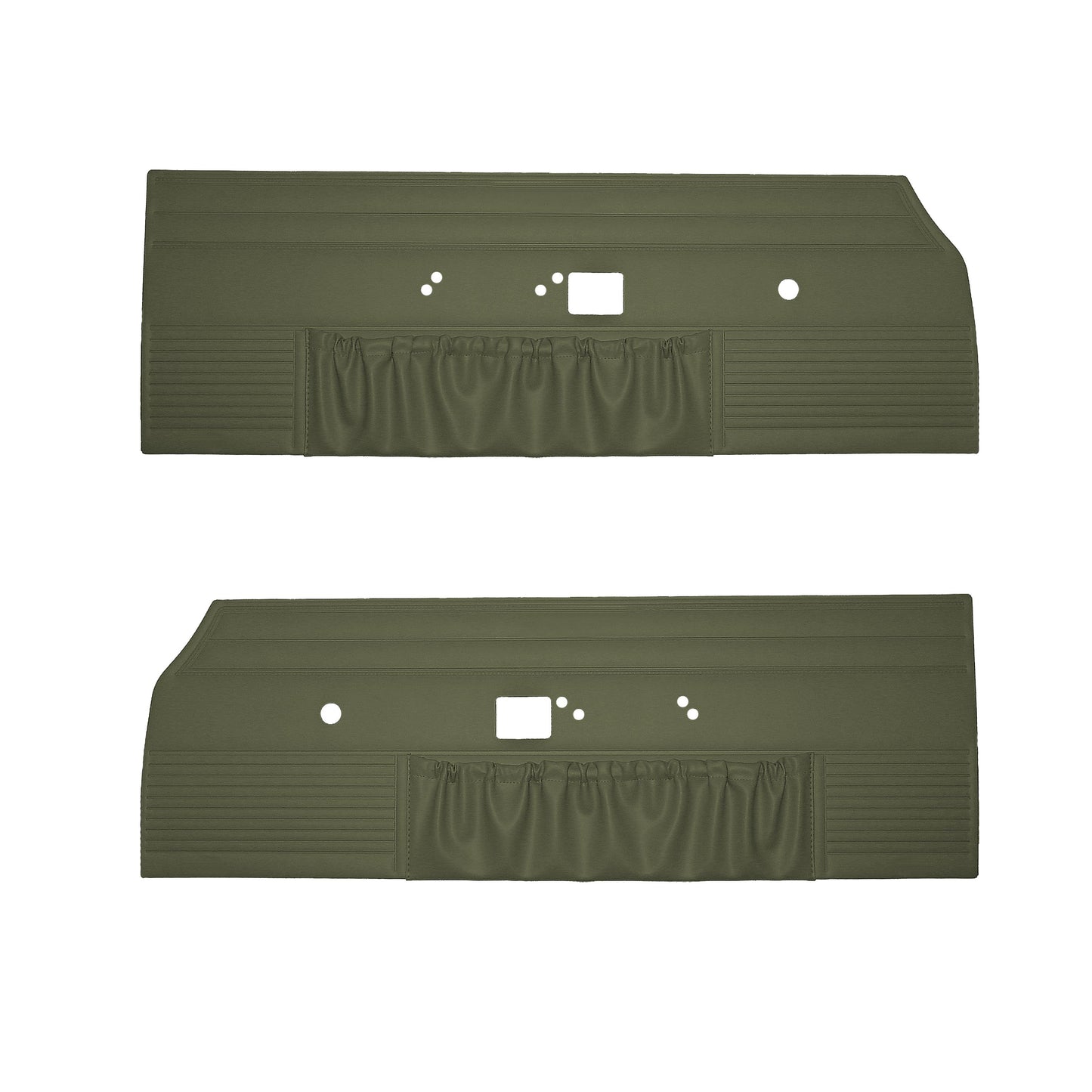 69 CHARGER FRONT DOOR PANELS - GREEN