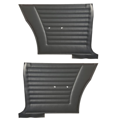 64 GTO/LEMANS HARDTOP REAR PANELS - BLACK