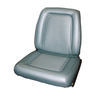 64-65 BARRACUDA & 65 VALIANT BUCKET UPHOLSTERY - BLUE