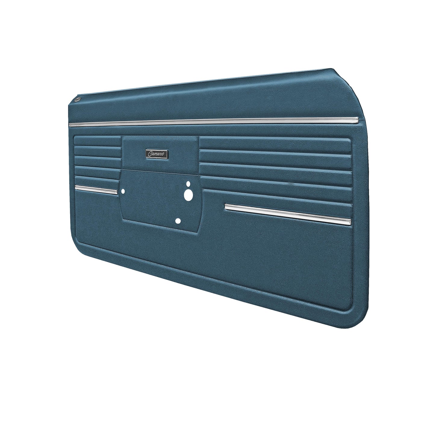 68 CAMARO "STANDARD" FRONT DOOR PANELS (PRE-ASSEMBLED) - BLUE