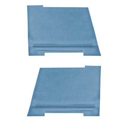 67 FIREBIRD "DELUXE" CONVERTIBLE REAR PANELS - BRIGHT BLUE