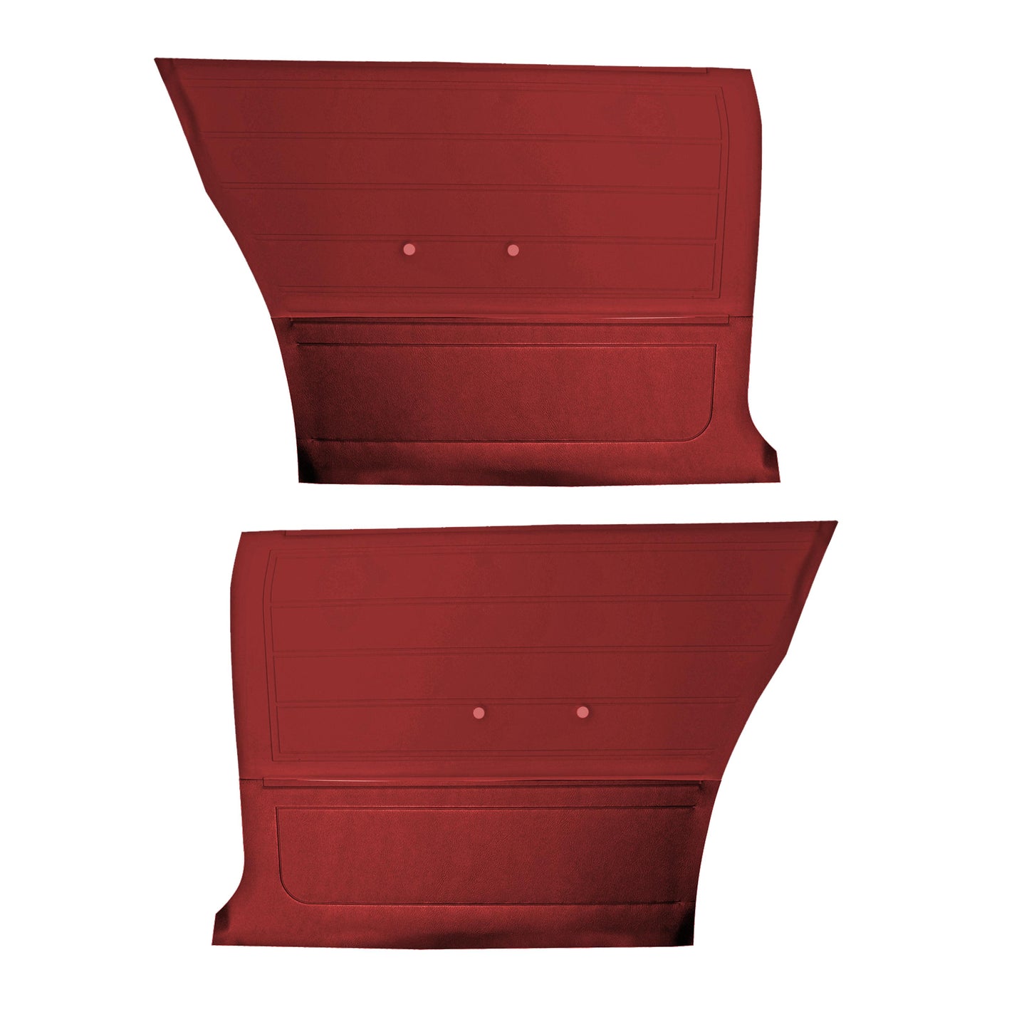 65 CHEVELLE/MALIBU HARDTOP REAR PANELS - RED