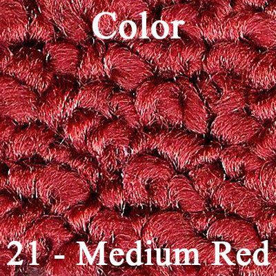 1965-1966 BUICK GRAN SPORT/SKYLARK/SPECIAL/SPECIAL DELUXE 4-SPEED LOOP CARPET KIT - MEDIUM RED
