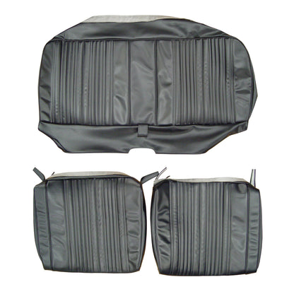71 DART SWINGER/SCAMP SPLIT BENCH UPHOLSTERY - BLACK