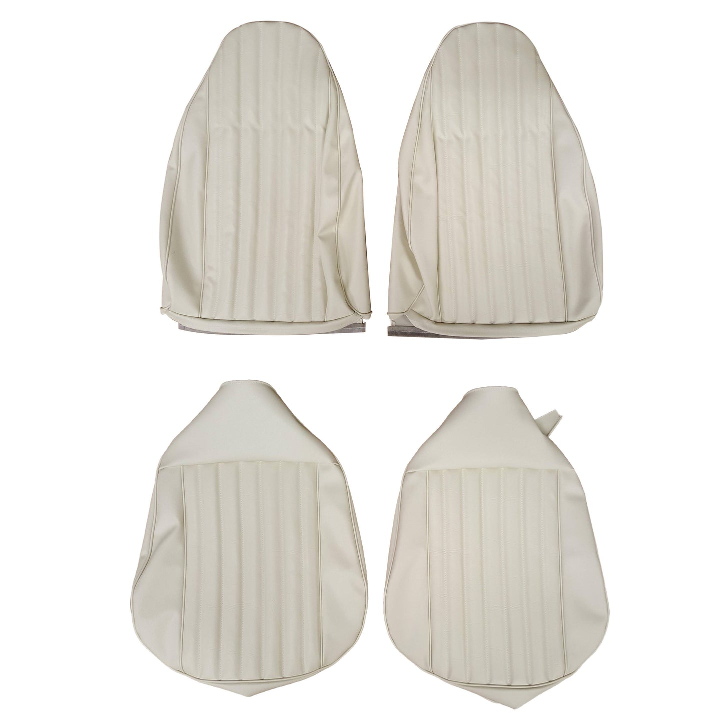 73 DART SPORT/DUSTER BUCKET SEAT UPHOLSTERY - WHITE