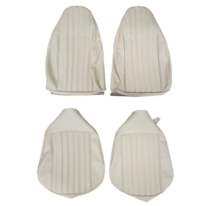 73 DART SPORT/DUSTER BUCKET SEAT UPHOLSTERY - WHITE