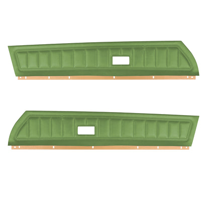 74 CAMARO "STANDARD" UPPER DOOR PANELS - SRM GREEN