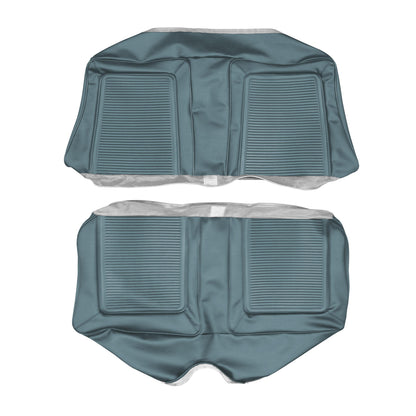 65 VALIANT SIGNET CONVERTIBLE REAR UPHOLSTERY - BLUE