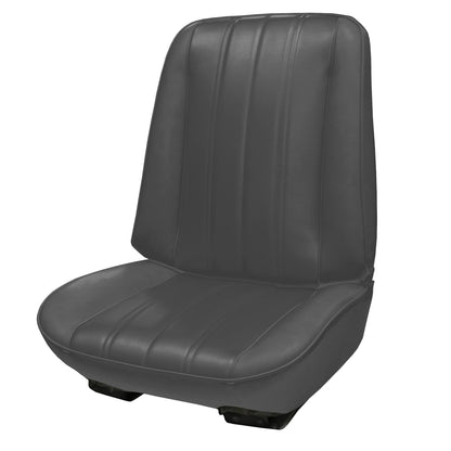 66 CHEVELLE/MALIBU/EL CAMINO BUCKET UPHOLSTERY - BLACK