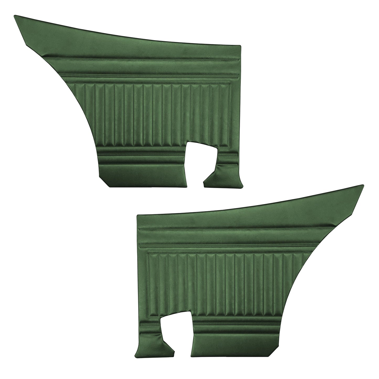 74 DUSTER/DART SPORT FASTBACK REAR PANELS - JADE GREEN