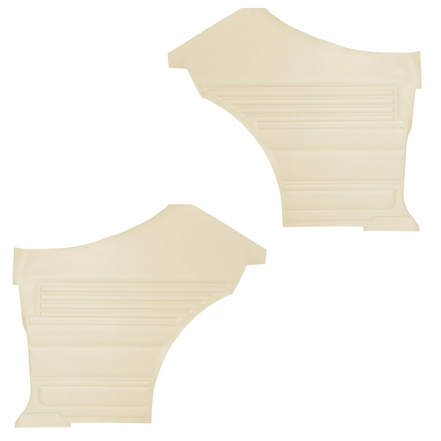 68 CHEVELLE/MALIBU HARDTOP REAR PANELS (UNASSEMBLED) - PARCHMENT