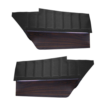 74 CHARGER SE REAR PANELS - BLACK