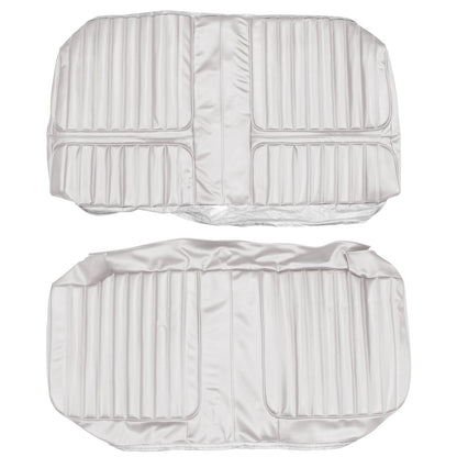 72 CUTLASS SUPREME HARDTOP COUPE REAR UPHOLSTERY - WHITE