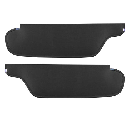 65-66 CHRYSLER/DODGE/PLYMOUTH C-BODY HARDTOP SUNVISORS (CROSSHATCH PERFORATED) - BLACK