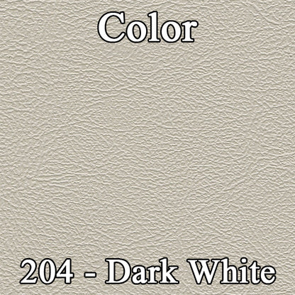 63 CHRYSLER 300/300J BUCKET SEAT UPHOLSTERY - DARK WHITE
