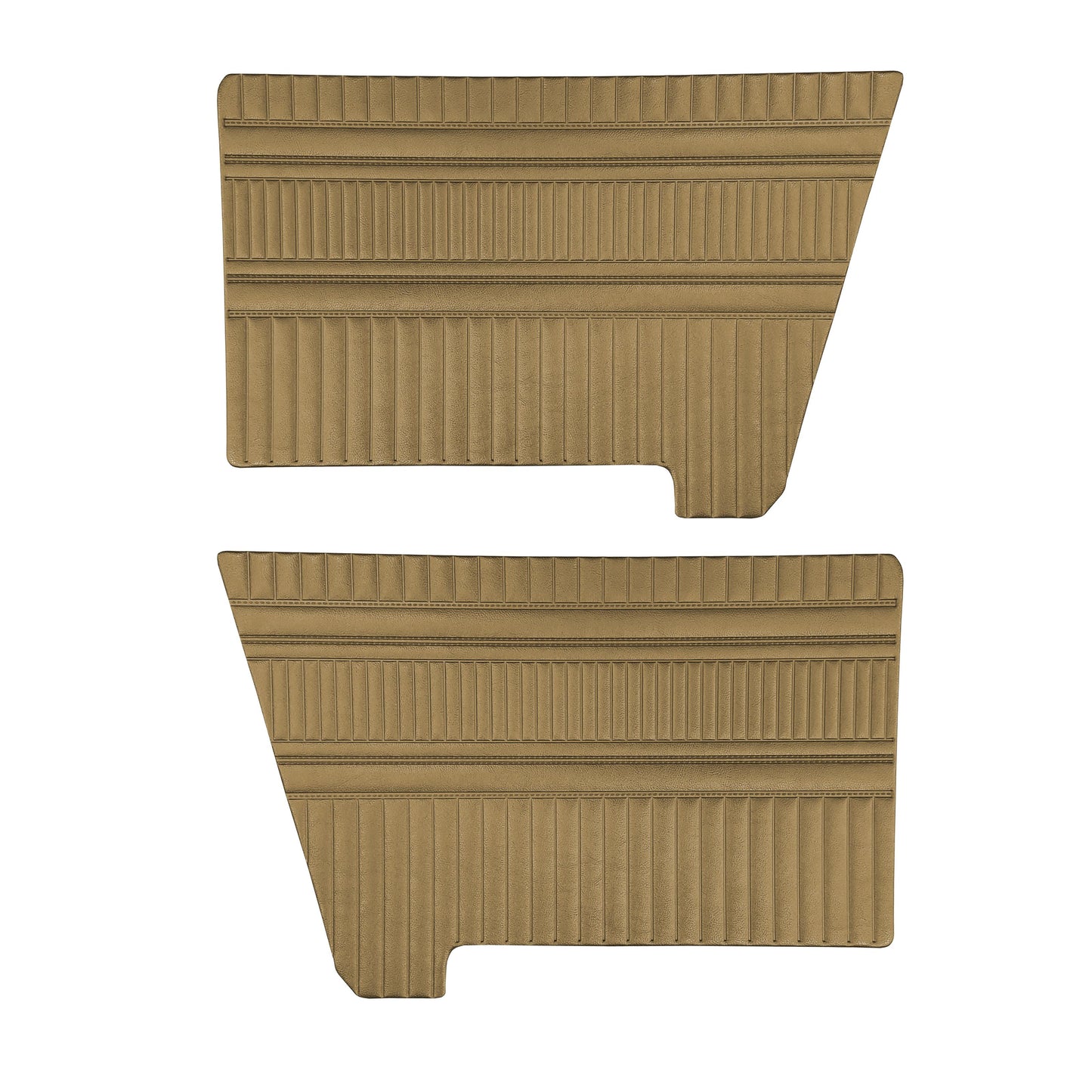 69 DART SWINGER HARDTOP REAR PANELS - SADDLE