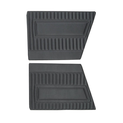 67 BARRACUDA FASTBACK REAR PANELS - BLACK
