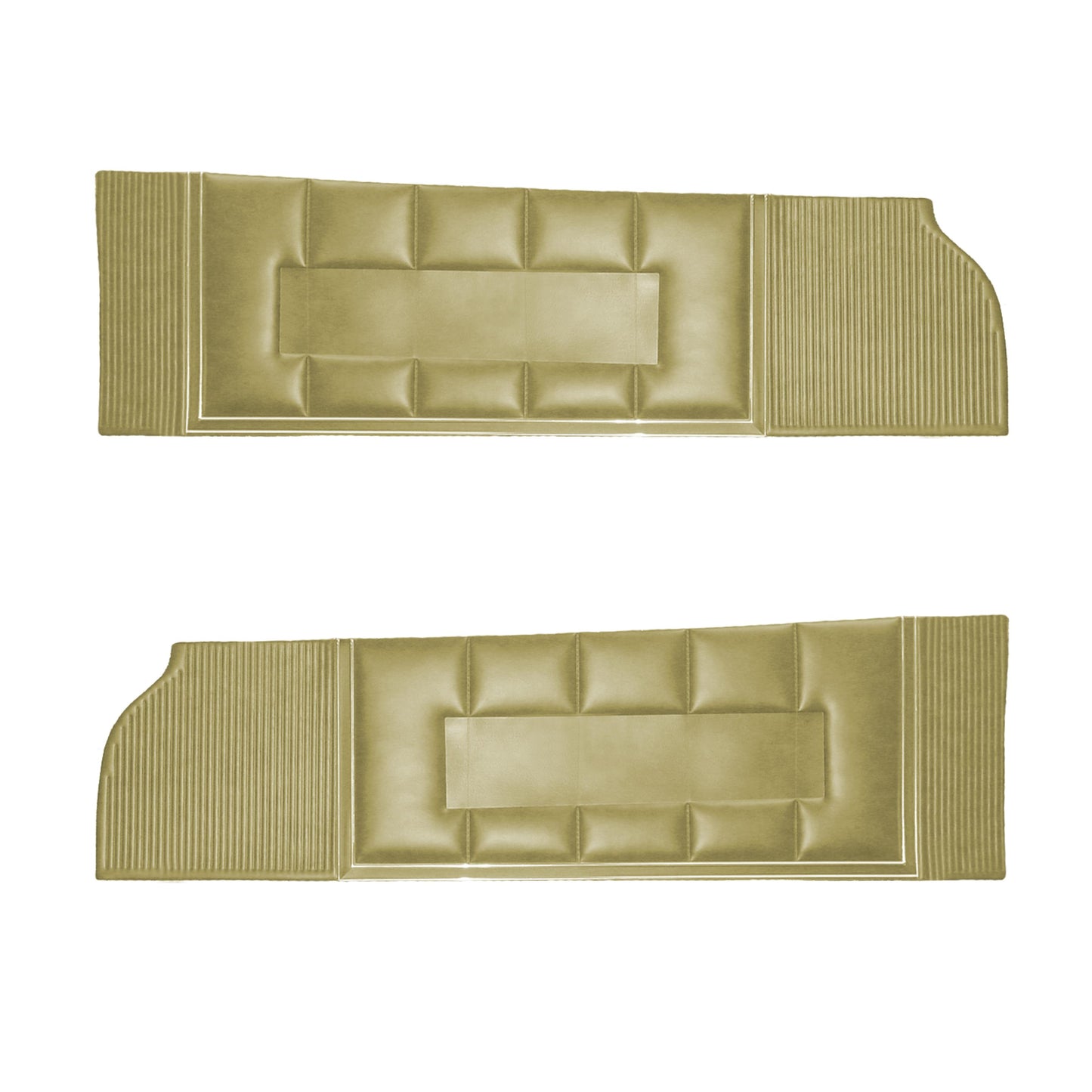 71 CHARGER SE FRONT UPPER DOOR PANELS - EMBER GOLD