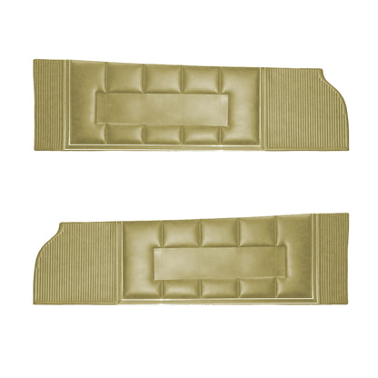 71 CHARGER SE FRONT UPPER DOOR PANELS - EMBER GOLD