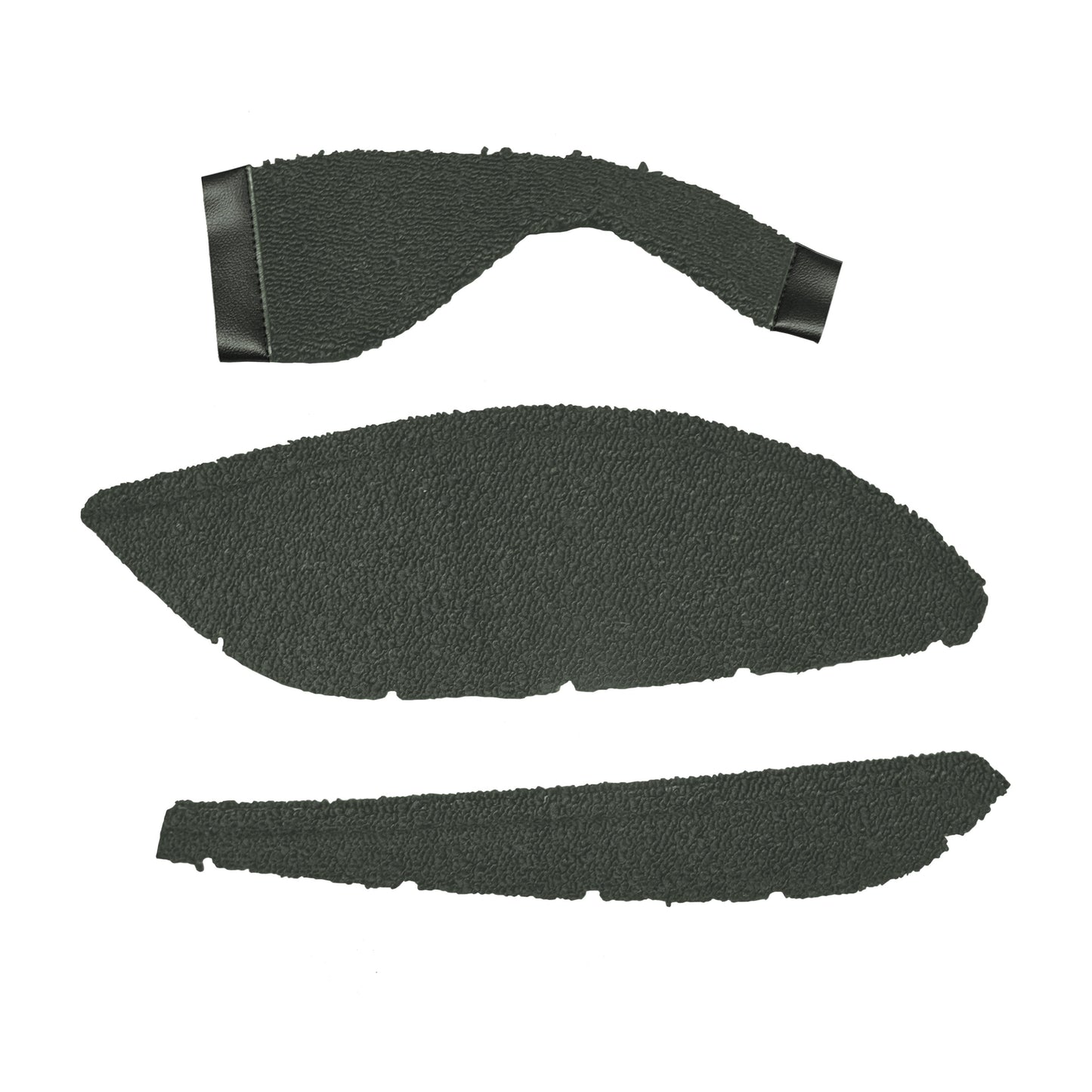 66/68 CHRYSLER/DODGE/PLYMOUTH B & C-BODY (AUTOMATIC) CONSOLE CARPET - DARK GREEN (LOOP)