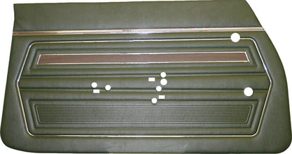 72 CUTLASS FRONT DOOR PANELS (UNASSEMBLED) - GREEN