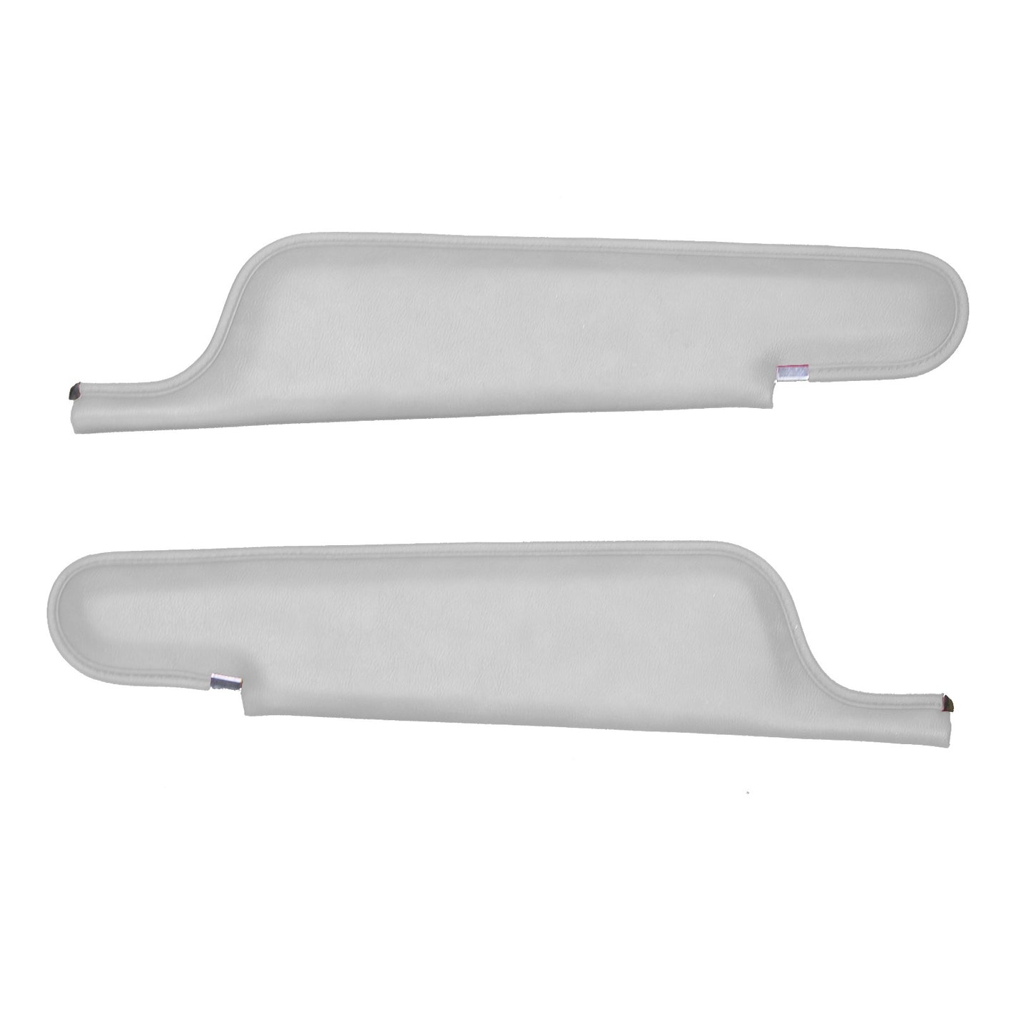 70-71 BARRACUDA/CHALLENGER CONVERTIBLE SUNVISORS - WHITE