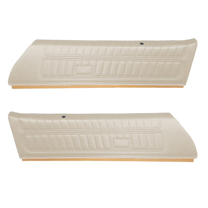 72-74 FIREBIRD/TRANS AM "STANDARD" UPPER DOOR PANELS (PRE-ASSEMBLED) - WHITE