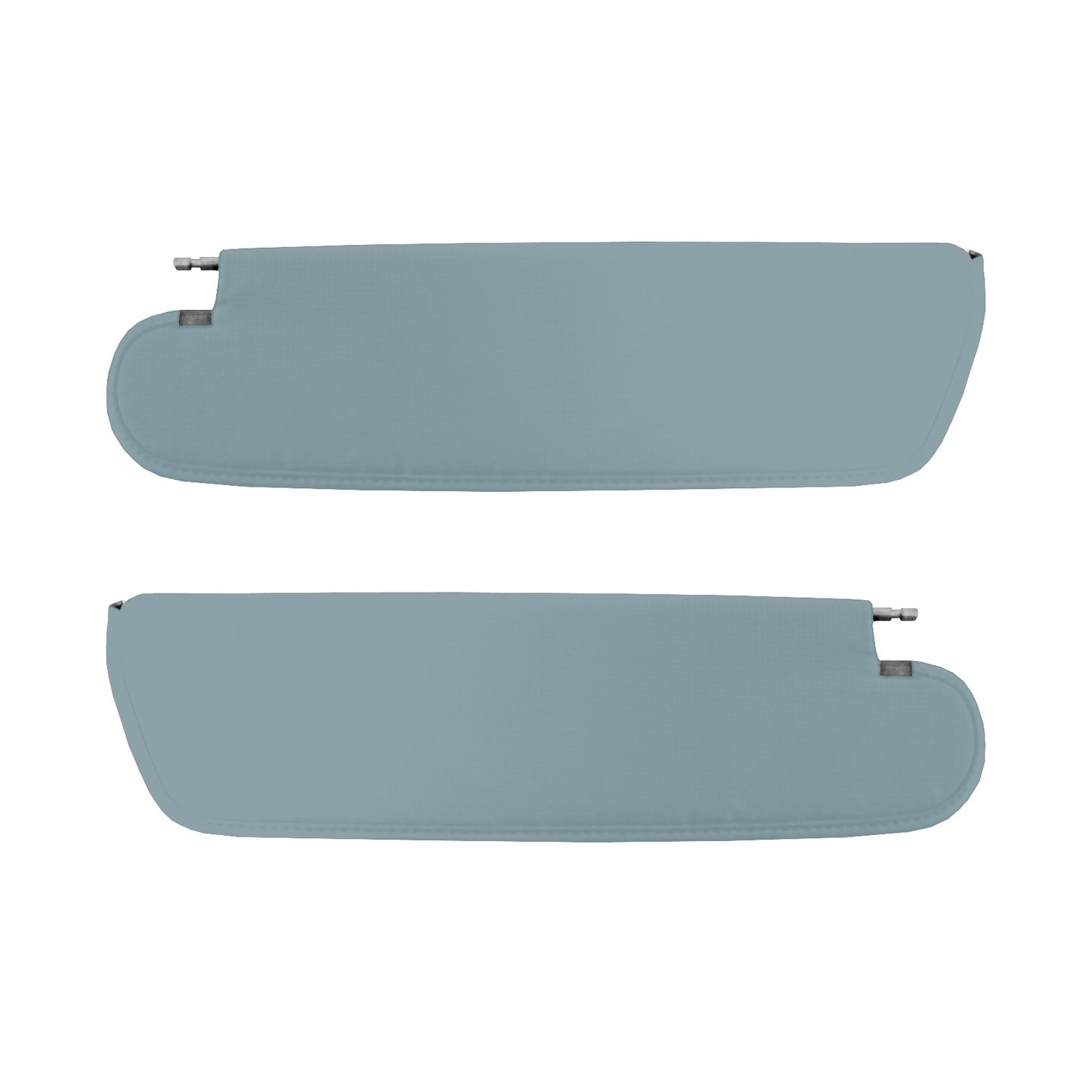 64-65 F-85/CUTLASS/442 SPORTS COUPE SUNVISORS (BASKETWEAVE) - POWDER BLUE