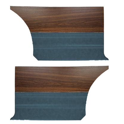 69 SATELLITE SPORT/GTX HARDTOP REAR PANELS - BLUE