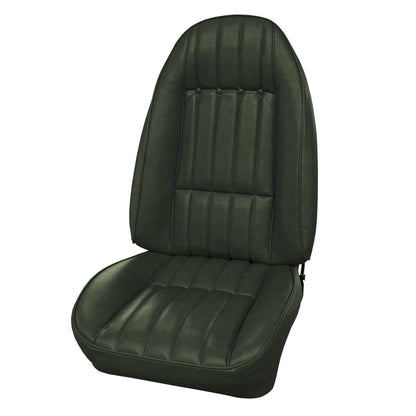 72 CAMARO "STANDARD" BUCKET SEAT UPHOLSTERY - GREEN