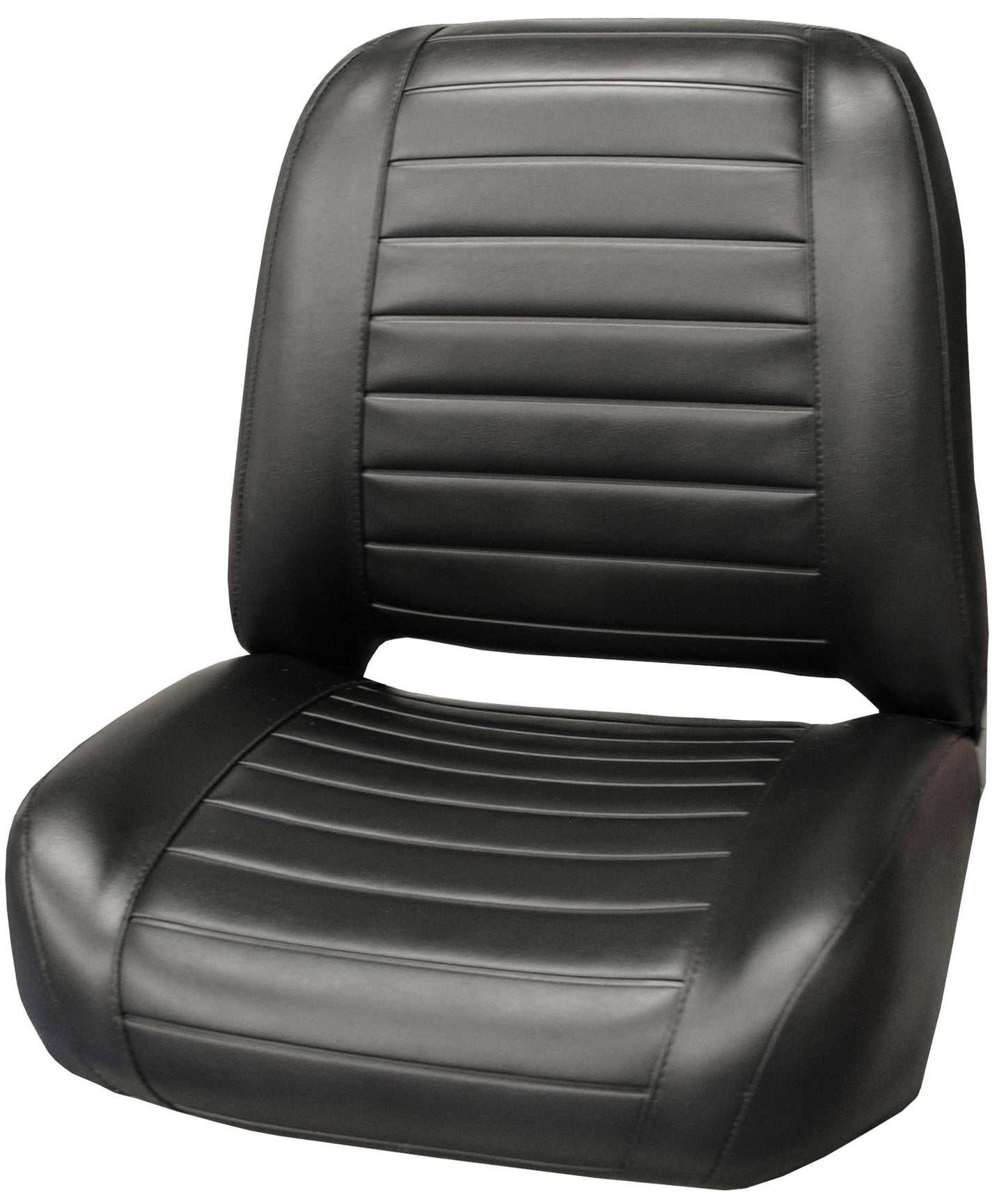 68 SUPER STOCK BUCKET SEAT UPHOLSTERY - BLACK