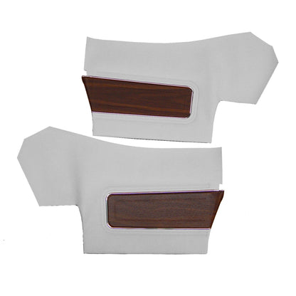 71 CUTLASS SUPREME/442 CONVERTIBLE REAR PANELS (UNASSEMBLED) - PEARL WHITE