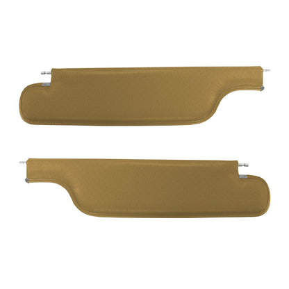 69 GTO/LEMANS HARDTOP SUNVISORS (FINE DIAMOND PERFORATED) - GOLD