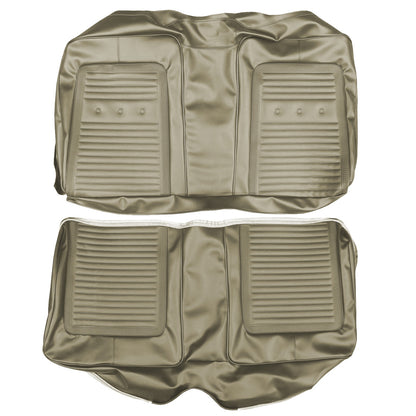66 BARRACUDA FASTBACK REAR UPHOLSTERY - CITRON