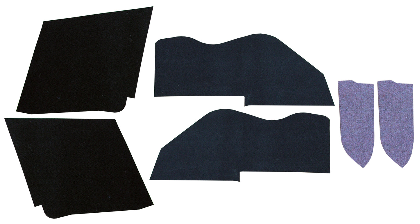 67-69 CAMARO/FIREBIRD CONVERTIBLE REAR ARMREST COVER INSTALLATION KIT