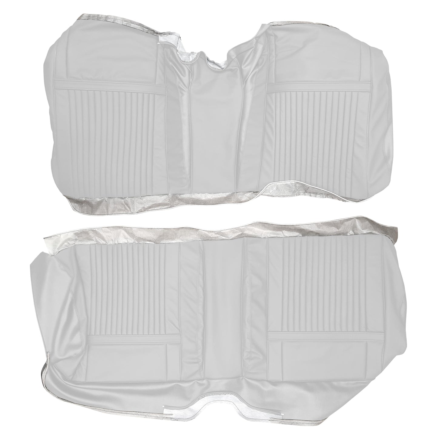 64 CHRYSLER 300/300K HARDTOP LEATHER UPHOLSTERY - PEARL WHITE