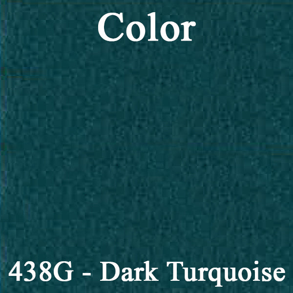 67 CUTLASS/442 HOLIDAY/SPORTS COUPE REAR PANELS - SRM DARK TURQUOISE/SRM LIGHT TURQUOISE