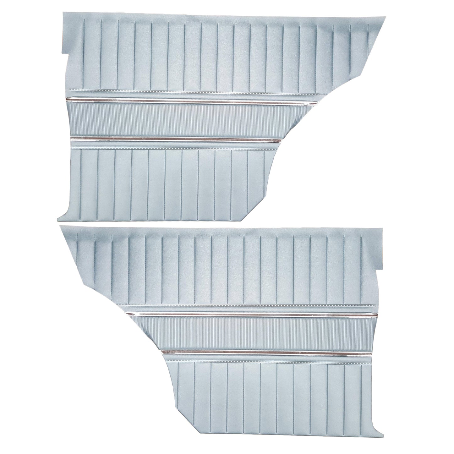 65 CORONET 440 HARDTOP REAR PANELS - BLUE