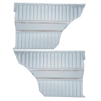 65 CORONET 440 HARDTOP REAR PANELS - BLUE