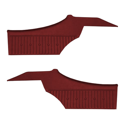 69 CUTLASS SUPREME HOLIDAY COUPE REAR PANELS (PRE-ASSEMBLED) - RED