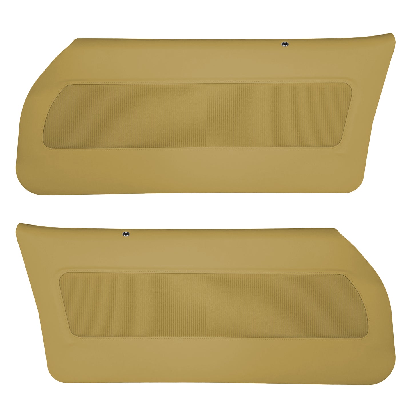 76 CAMARO "DELUXE" DOOR PANELS (PRE-ASSEMBLED) -  BUCKSKIN