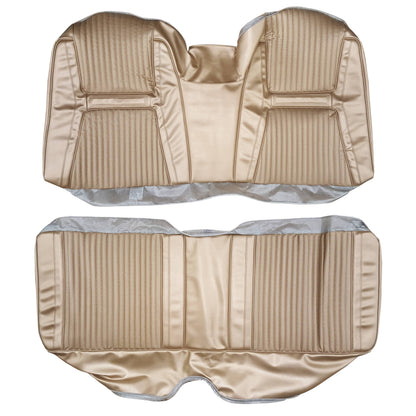 65 CHRYSLER 300/300L HARDTOP REAR UPHOLSTERY - GOLD