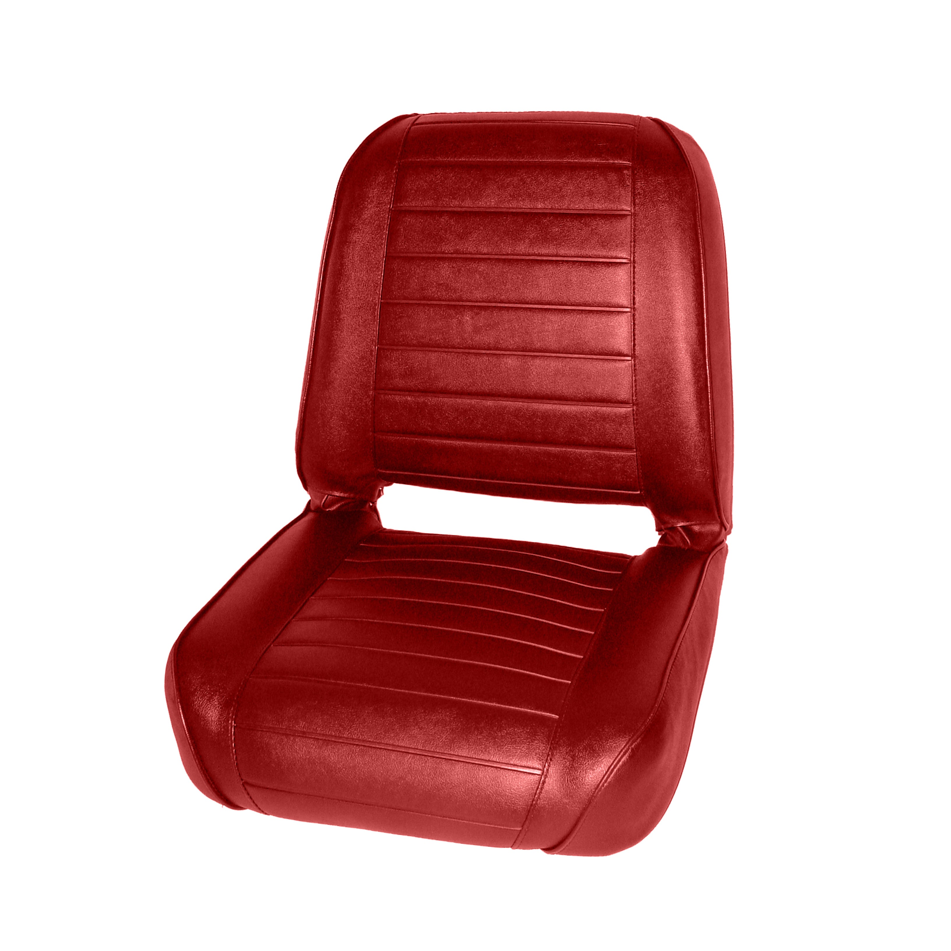64/65 Super Stock Bucket Seat Upholstery - Crimson Red - Legendary