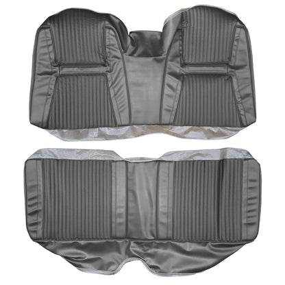 65 CHRYSLER 300/300L HARDTOP REAR UPHOLSTERY - BLACK