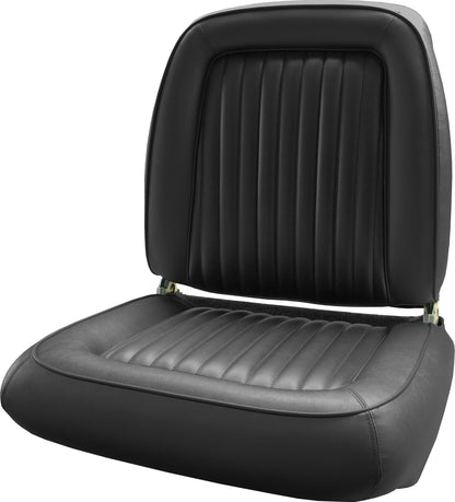 65 POLARA 500 BUCKET SEAT UPHOLSTERY - BLACK