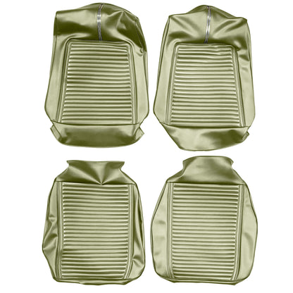 66 SPORT FURY BUCKET SEAT UPHOLSTERY - CITRON
